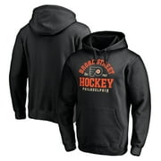 Men's Black Philadelphia Flyers Varsity Collection Pullover Hoodie